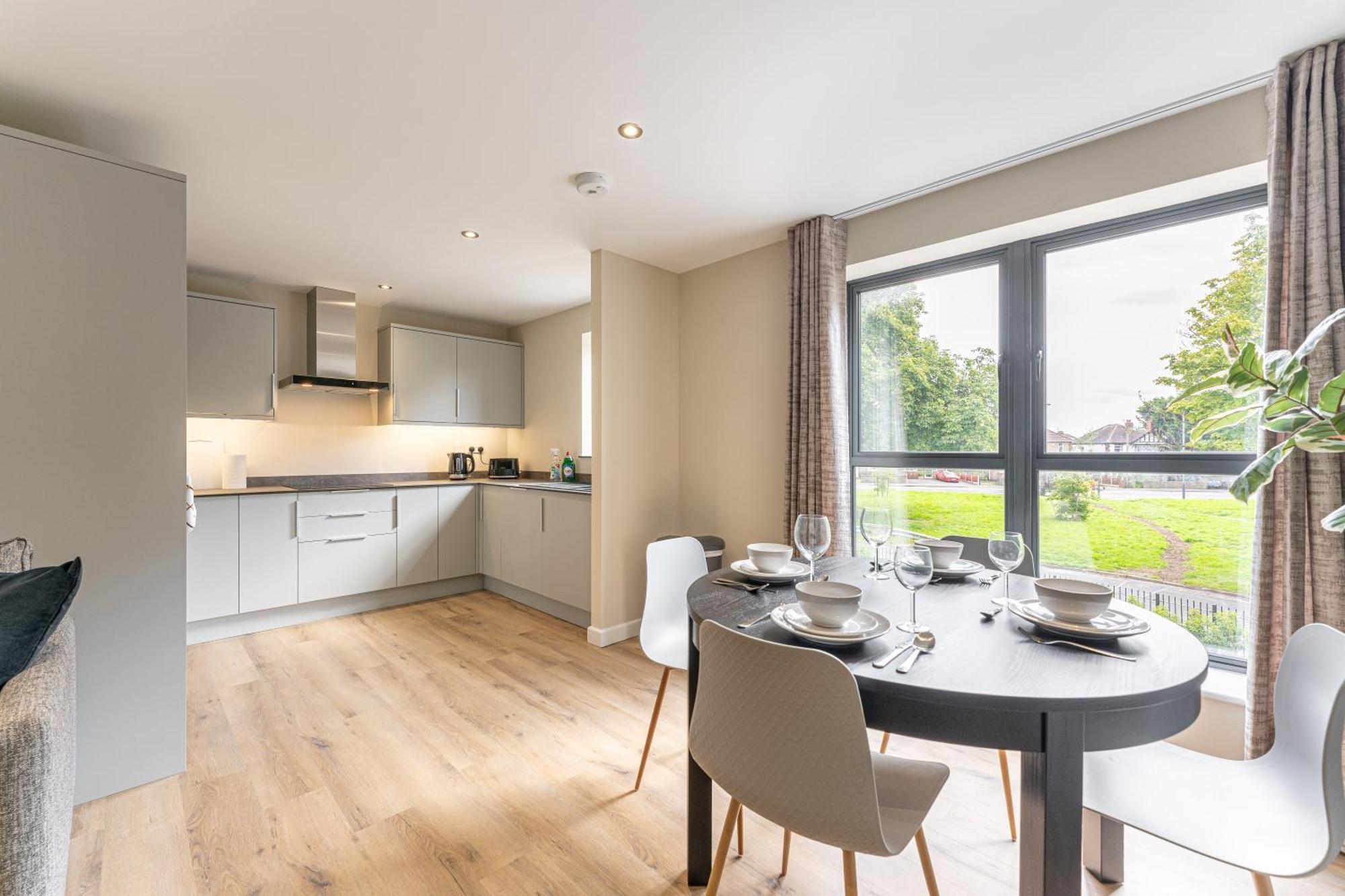Stylish 1 Bedroom Apartments Free Parking Good Location Derby Kültér fotó